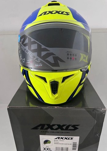 Axxis Draken Dekers Kapalı Kask - XXL - Görsel 8