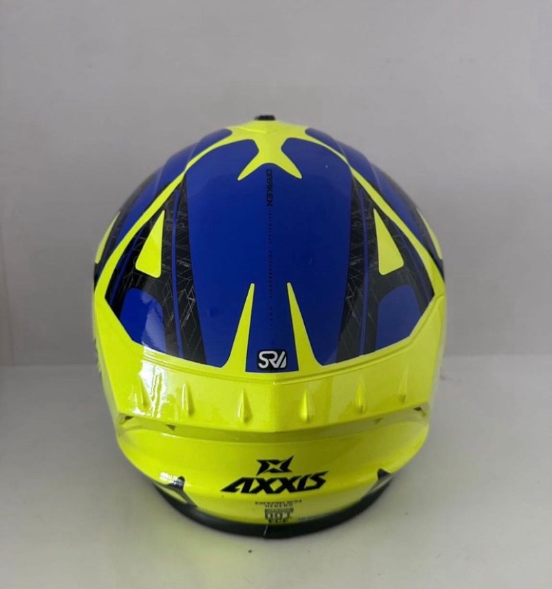 Axxis Draken Dekers Kapalı Kask - XXL - Görsel 3