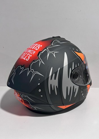 Axxis Draken S Pumpkin Orange Kapalı Kask - L - Görsel 6