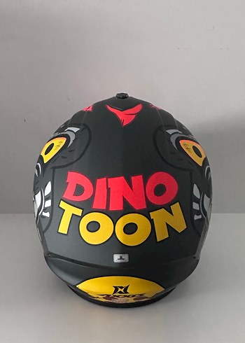 Axxis Draken S Dinotoon Mat Red Kapalı Kask - XL - Görsel 5