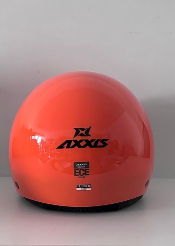 Axxis Square S Orange Yarım Kask - L - Görsel 5