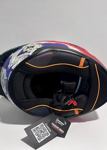 Axxis Hawk SV Evo Sick Joke Gray Kapalı Kask - XL - Görsel 6