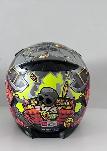 Sway SW 820 Hellboy Kapalı Kask - L - Görsel 6