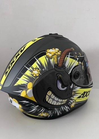 Axxis Draken S Bombs Kapalı Kask - M - Görsel 4