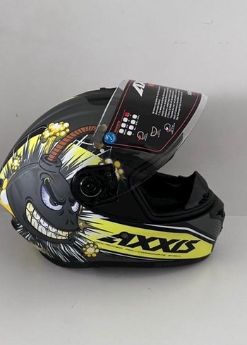 Axxis Draken S Bombs Kapalı Kask - M - Görsel 3