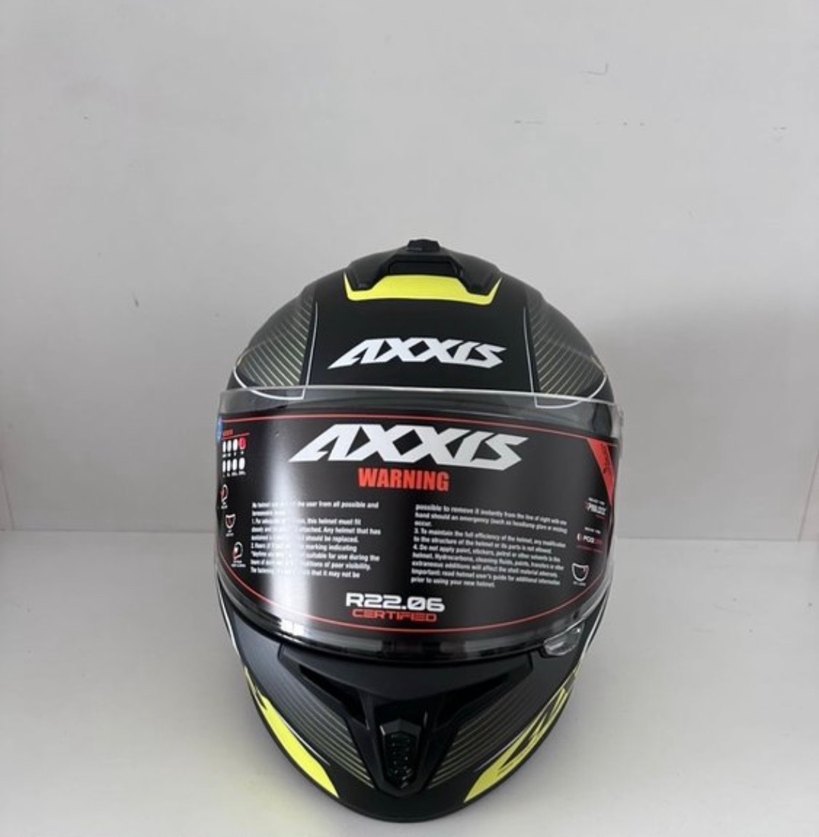 Axxis Draken S Bombs Kapalı Kask - M - Görsel 2