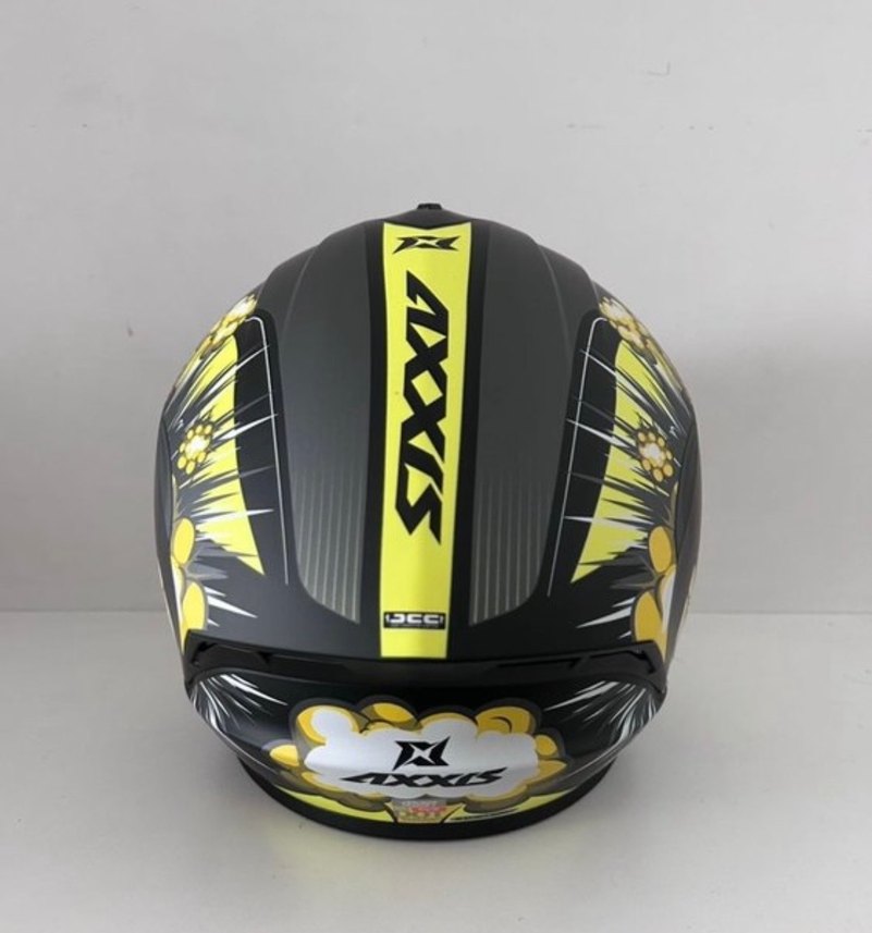 Axxis Draken S Bombs Kapalı Kask - M - Görsel 5