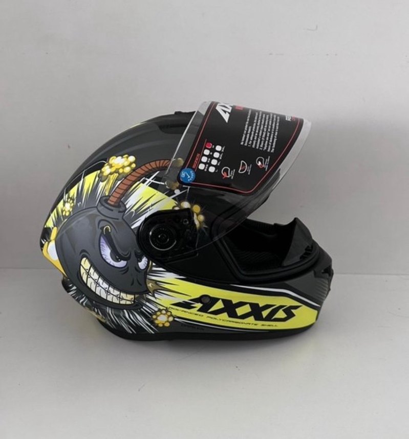 Axxis Draken S Bombs Kapalı Kask - M - Görsel 3