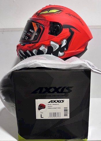 Axxis Draken S Forza Mat Ree Full Face Kask - L - Görsel 8