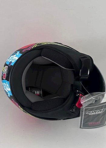 Sway SW 765 Colorful Yarım Kask - S - Görsel 6