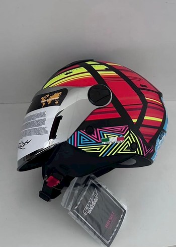Sway SW 765 Colorful Yarım Kask - S - Görsel 7