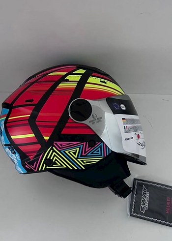 Sway SW 765 Colorful Yarım Kask - S - Görsel 2