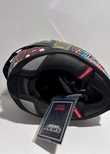 Sway SW 867 Peri Colorful Full Face Kask - M - Görsel 7