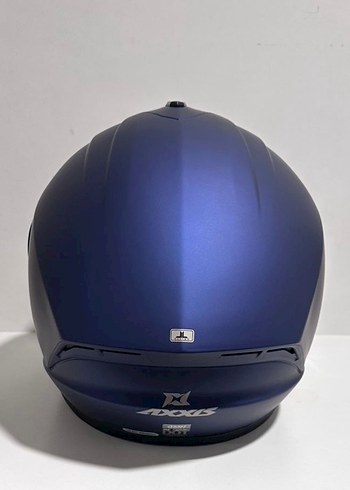 Axxis Draken S Solid Mat Blue Full Face Kask - L - Görsel 5