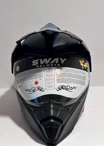 Sway SW-X60 Cross Kaskı - XL - Görsel 3