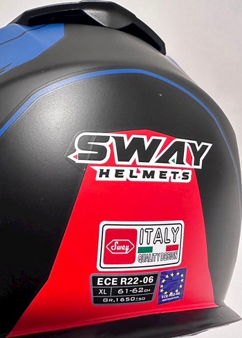 Sway SW-X60 Cross Kaskı - XL - Görsel 8