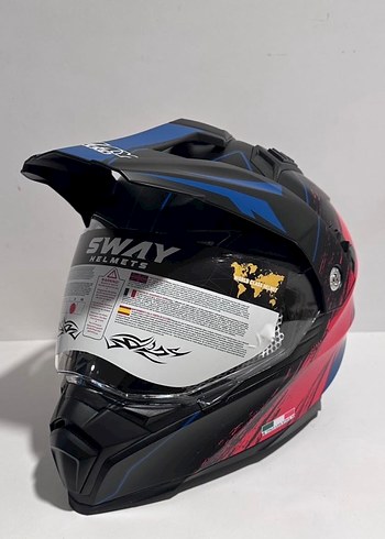 Sway SW-X60 Cross Kaskı - XL - Görsel 2