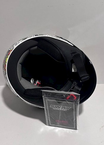 Sway SW 765 Spring White Yarım Kask - S - Görsel 5