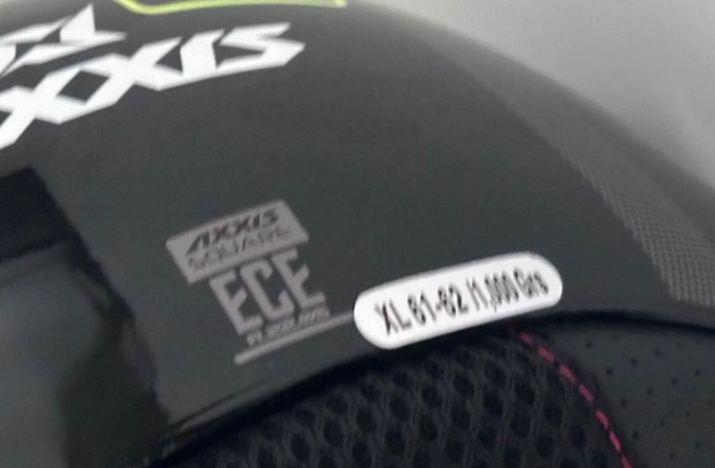 Axxis Square Siyah Yarım Kask - XL - Görsel 5