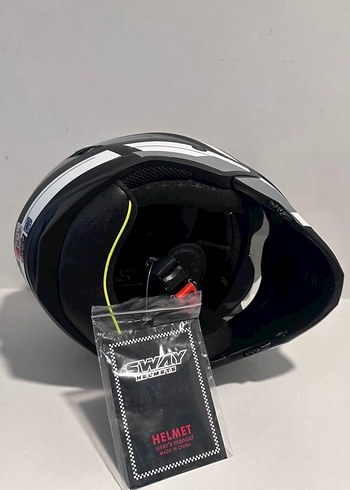 Sway SW-X1 Seul Trak Black/Grey Modüler Kask - L - Görsel 5