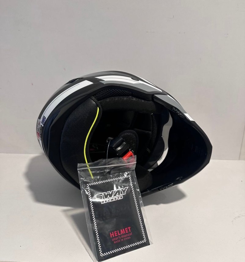 Sway SW-X1 Seul Trak Black/Grey Modüler Kask - L - Görsel 5