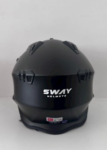 Sway SW 726X Tokyo Mat Siyah Modüler Kask - XXL - Görsel 4