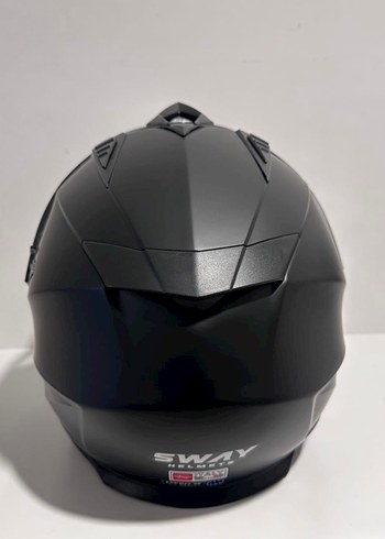 Sway SW-X60 Mat Black Cross Kask - L - Görsel 5