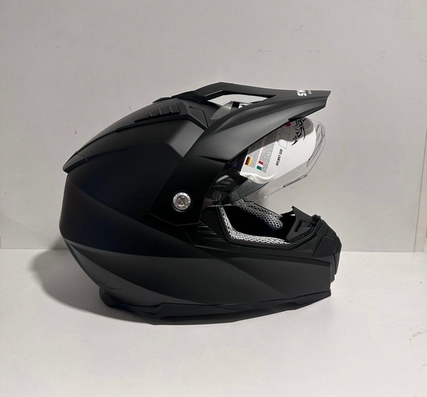 Sway SW-X60 Mat Black Cross Kask - L - Görsel 4