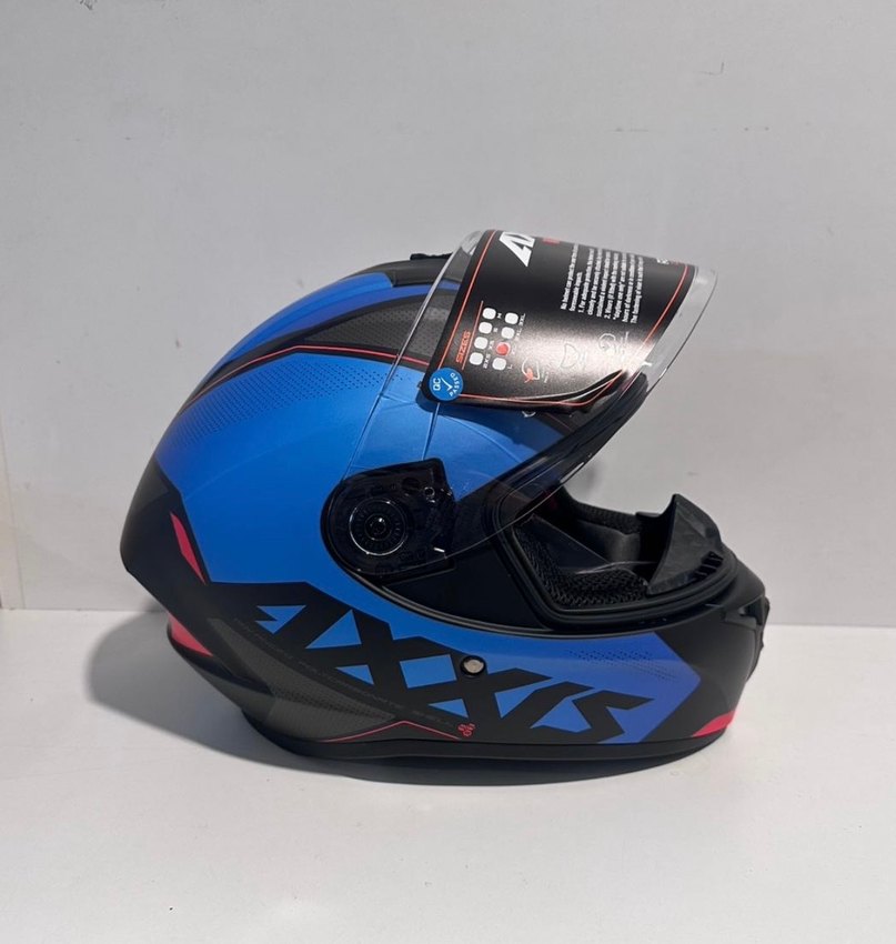 Axxis Draken S Gear Mat Blue Full Face Kask - XL - Görsel 3