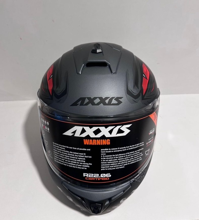 Axxis Draken S Forza Full Face Kask - XL - Görsel 4