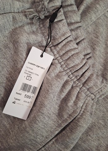 Addax Düşük Bel Gri Eşofman Altı - Görsel 3