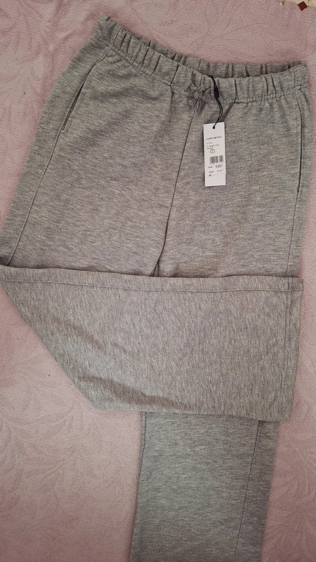 Addax Düşük Bel Gri Eşofman Altı - Görsel 2