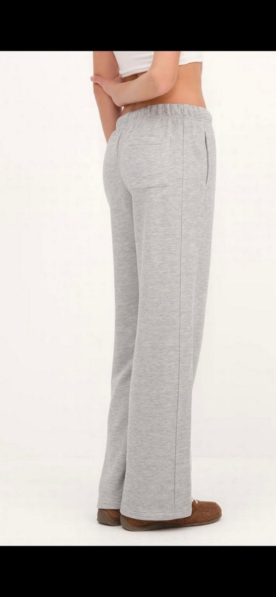 Addax Düşük Bel Gri Eşofman Altı - Görsel 4