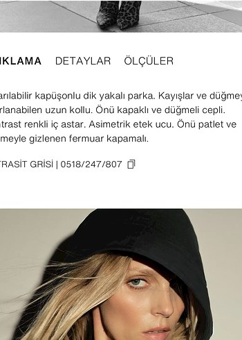 Midi Boy Rahat Kesim Parka - Görsel 6