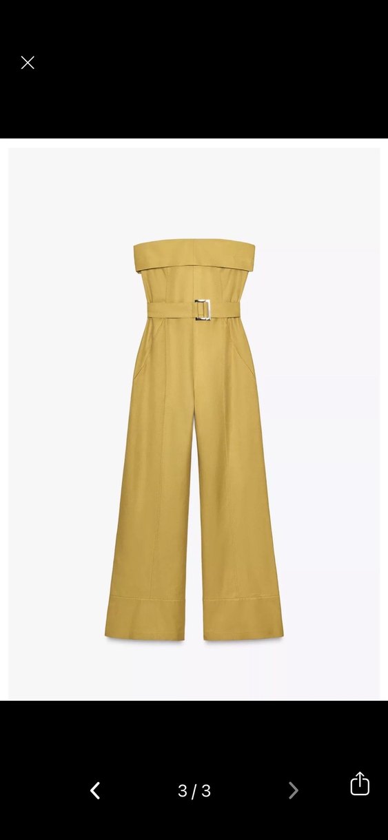 Straplez  Uzun Kadın Tulum - Görsel 2