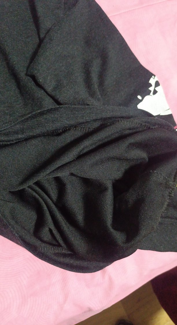 Siyah Mickey Mouse Baskılı Kadın Sweatshirt - Görsel 3