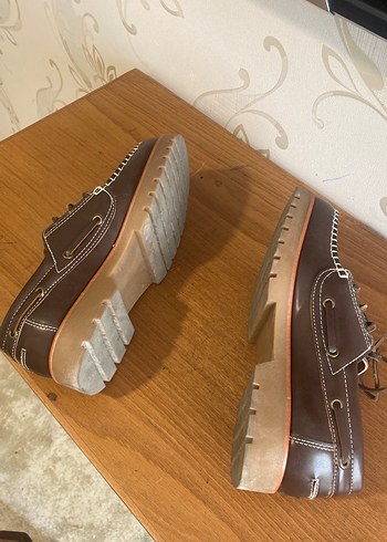 Kahverengi Deri Erkek Günlük Ayakkabı - Görsel 3