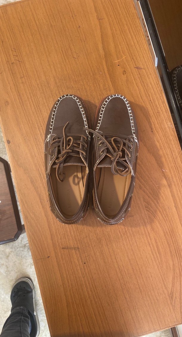 Kahverengi Deri Erkek Günlük Ayakkabı - Görsel 4