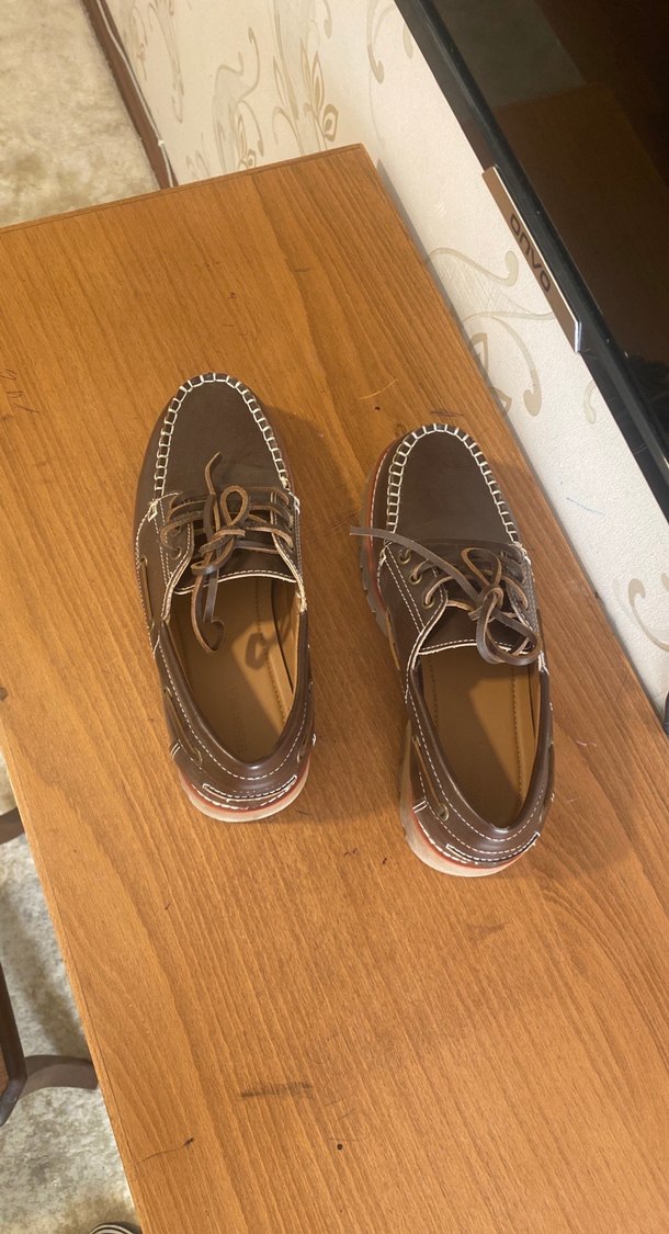 Kahverengi Deri Erkek Günlük Ayakkabı - Görsel 2