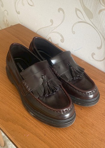 Kahverengi Püsküllü Platform Topuklu erkek Loafer - Görsel 5