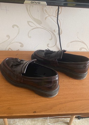 Kahverengi Püsküllü Platform Topuklu erkek Loafer - Görsel 3