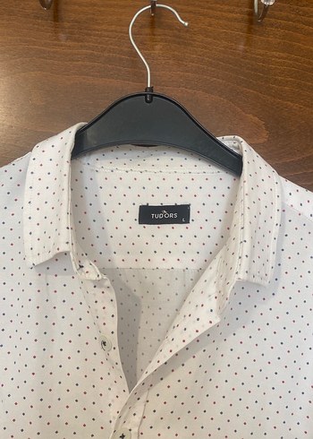 Erkek Beyaz Uzun Kollu Pamuklu Gömlek - Görsel 3