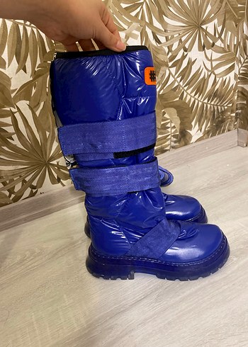 Mor Platform Kadın Bot - Görsel 2