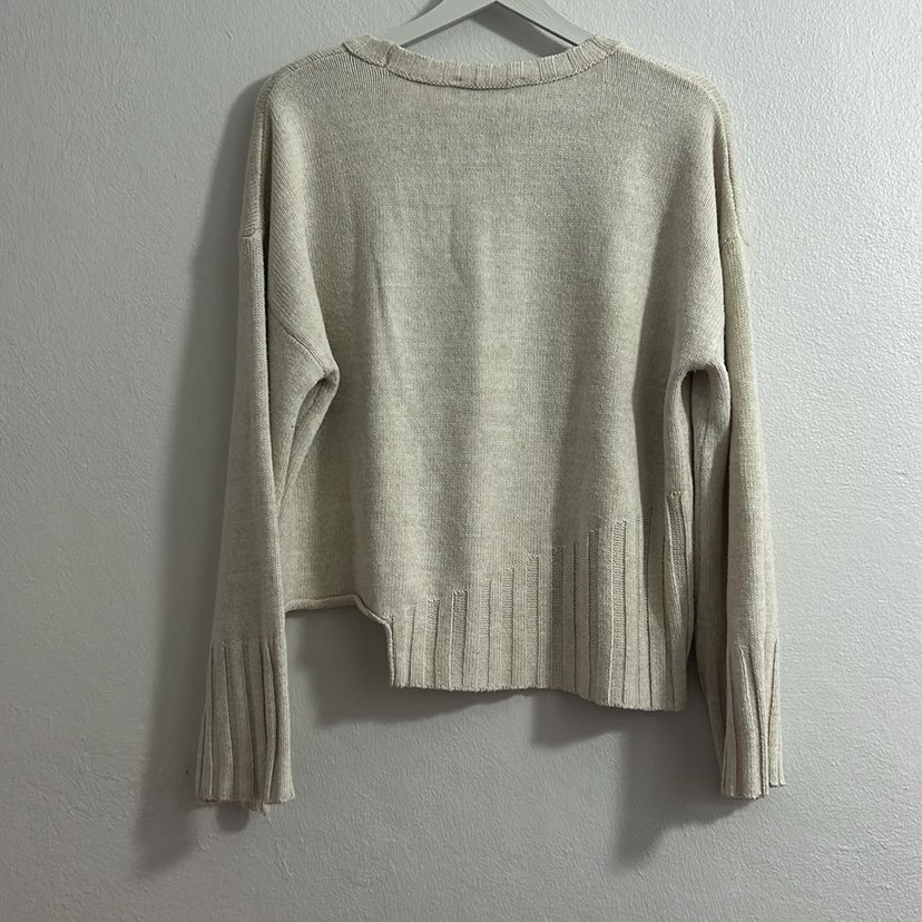 Bej Kadın Kazak - Görsel 5