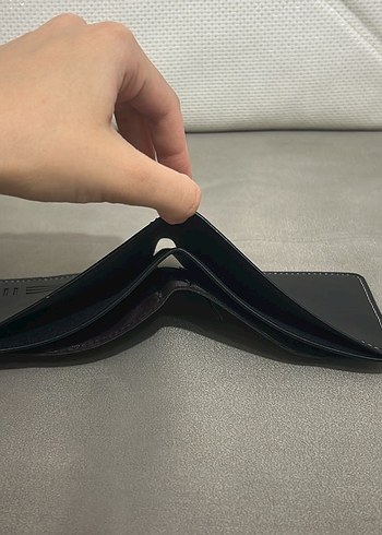 Siyah Minimalist Erkek Cüzdan - Görsel 3