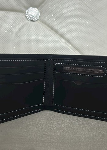 Siyah Minimalist Erkek Cüzdan - Görsel 4