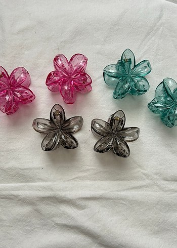 6 ADET ÇİCEK TOKA - Görsel 5