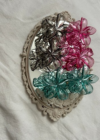 6 ADET ÇİCEK TOKA - Görsel 4