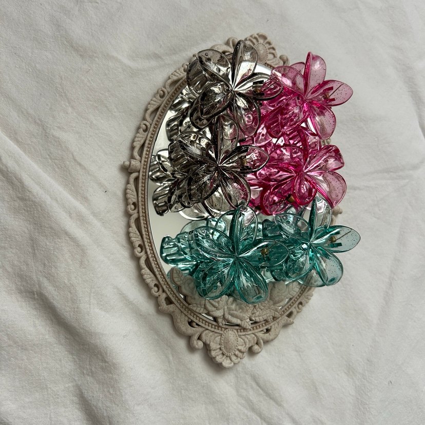 6 ADET ÇİCEK TOKA - Görsel 4