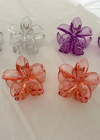 6 ADET Şeffaf Saç Tokası - Görsel 4